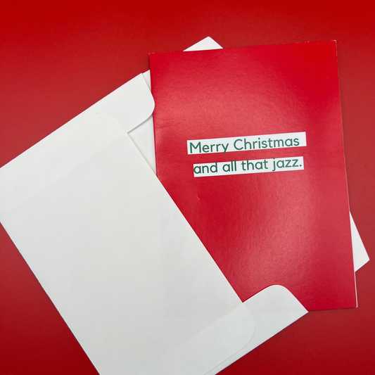 Merry Christmas and all that jazz